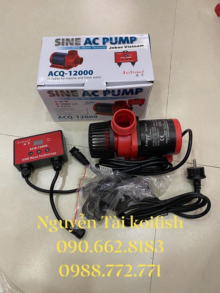 MÁY BƠM JEBAO ACQ12.000 CÓ ĐIỀU KHIỂN
