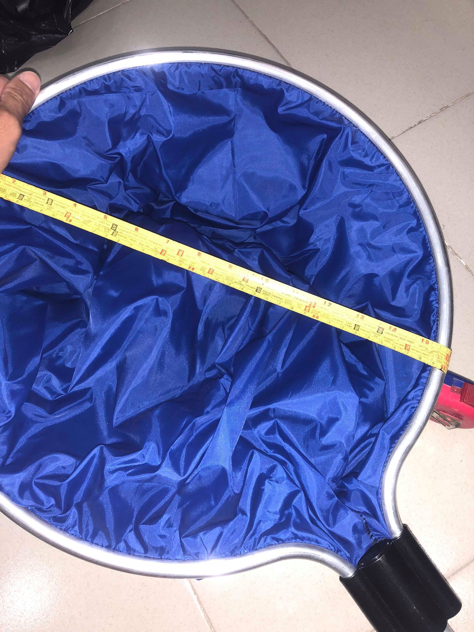 VỢT TẤT BẮT CÁ GIỮ NƯƠC LÔNG 40CM CÁN 50CM